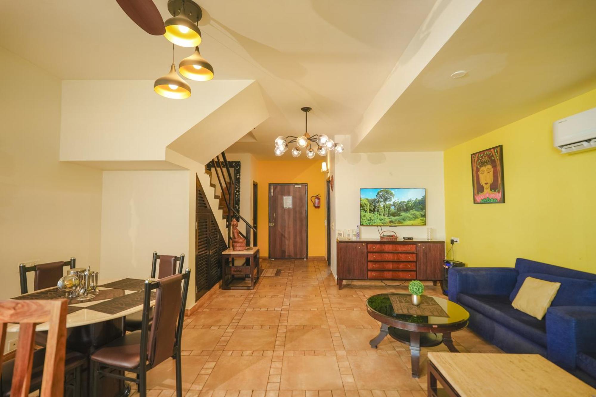 Villa M - Jia 3- 3Bhk In Candolim, Pool Facing, Near Beach, Breakfast Included Exterior photo