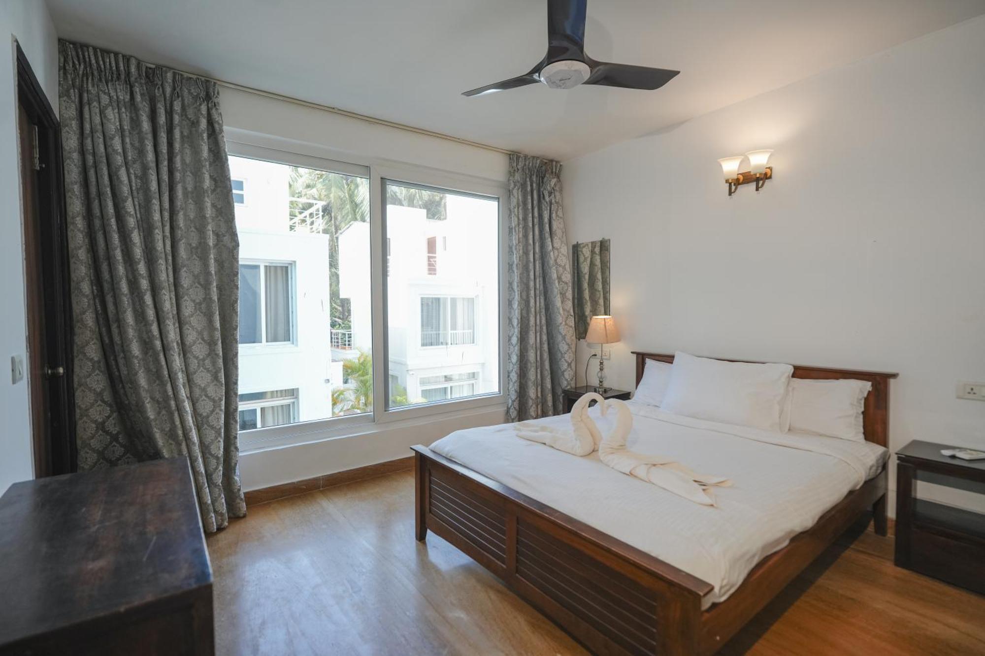 Villa M - Jia 3- 3Bhk In Candolim, Pool Facing, Near Beach, Breakfast Included Exterior photo