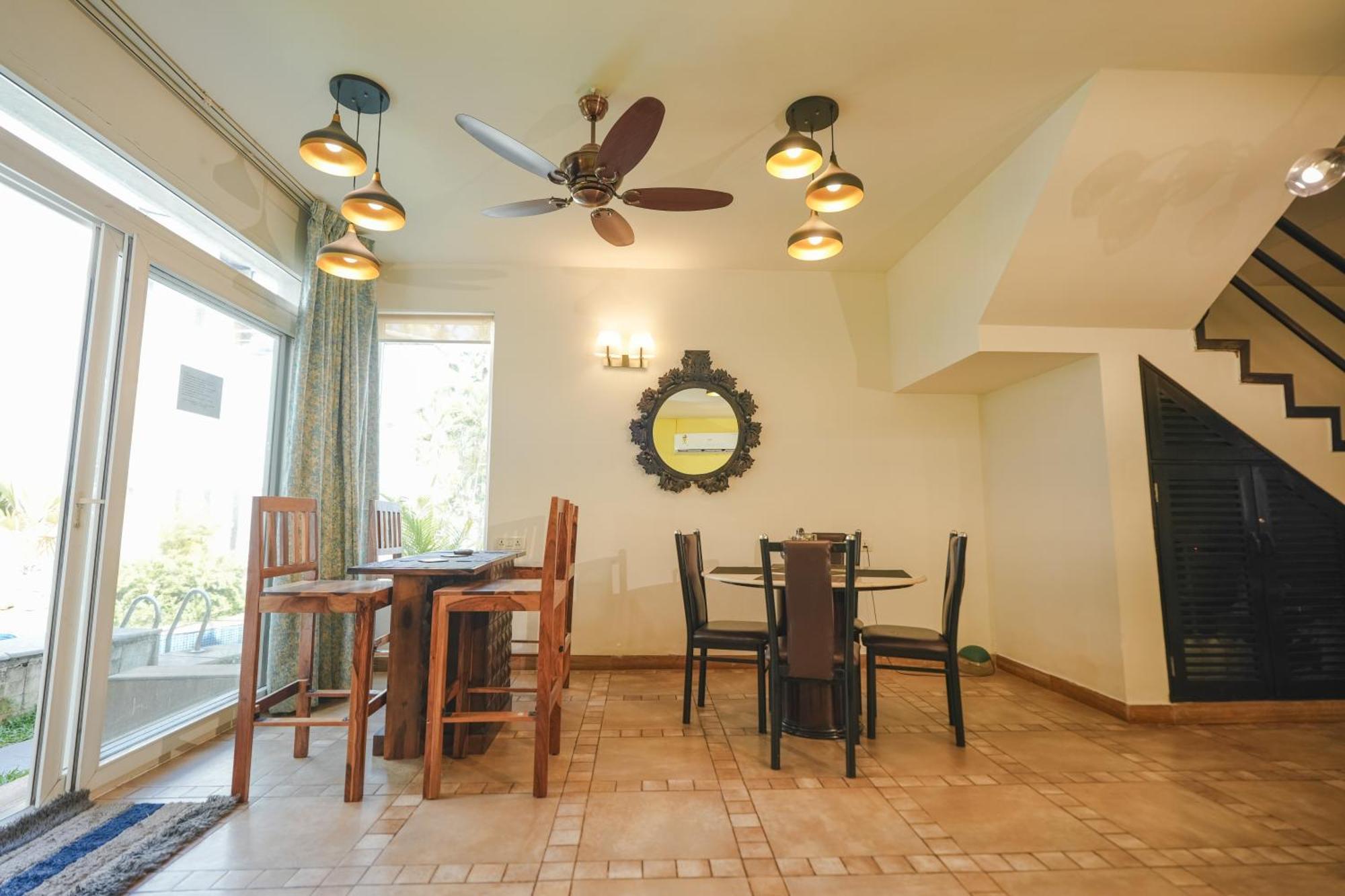 Villa M - Jia 3- 3Bhk In Candolim, Pool Facing, Near Beach, Breakfast Included Exterior photo