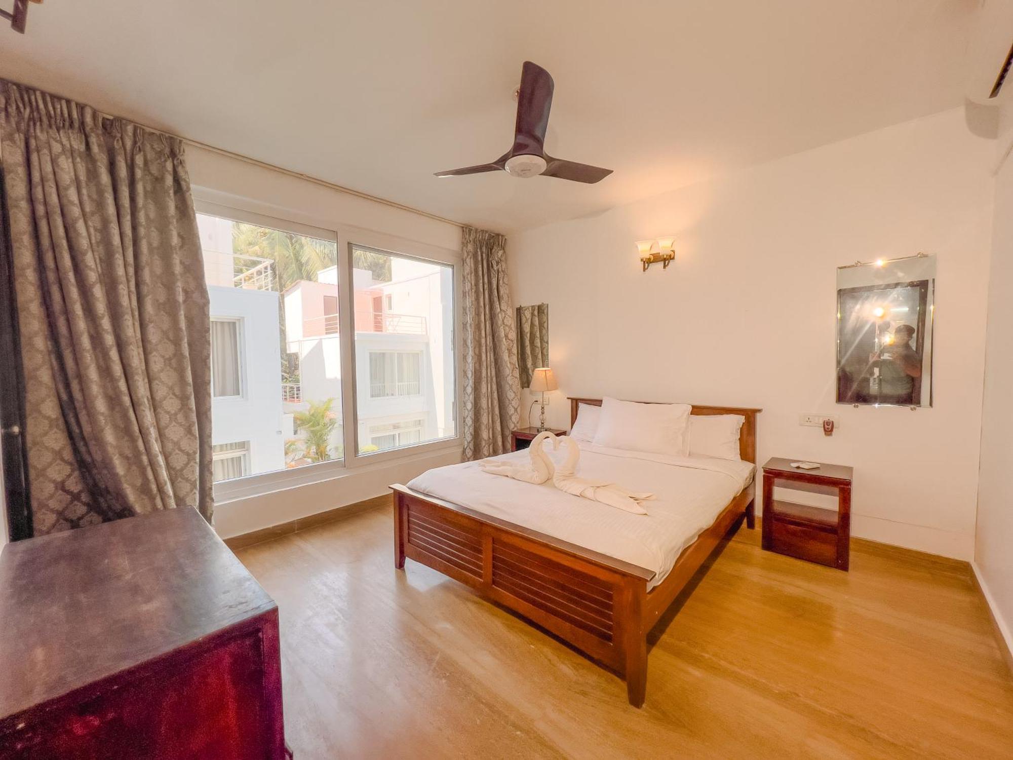 Villa M - Jia 3- 3Bhk In Candolim, Pool Facing, Near Beach, Breakfast Included Exterior photo